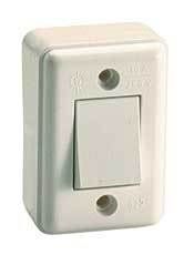 INTERRUPTOR UNIPOLAR SUPERFICIE