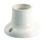 PORTALAMPARAS RECTO BLANCO