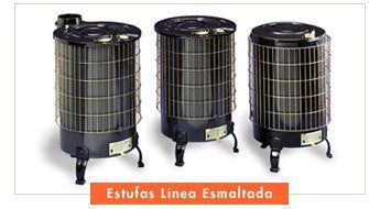 ESTUFAS DE LEÑA ESMALTADAS